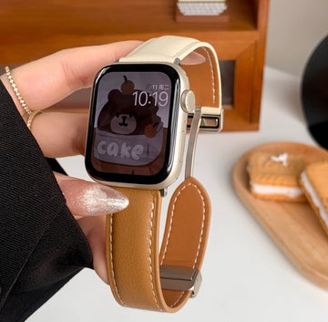 ContrastMag Leather Band