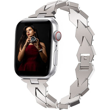 Metal Chain Steel Band Diamond Strap